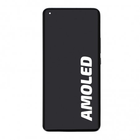 Bloc écran vitre + AMOLED pré-monté sur châssis pour Xiaomi Mi 11 - Noir photo 0