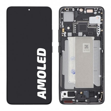 Écran reconditionné AMOLED noir avec châssis pour Poco F6 Pro photo 1