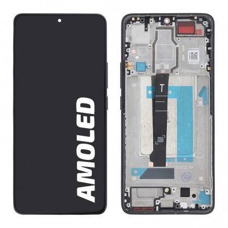 Ecran reconditionné avec châssis pour Xiaomi Poco F6 Noir photo 1