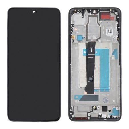 Ecran reconditionné avec châssis pour Xiaomi Poco F6 Noir photo 2