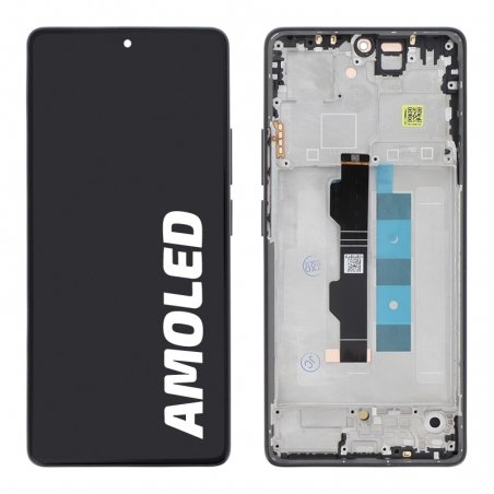 Écran Noir reconditionné avec châssis pour Poco M6 Pro photo 1