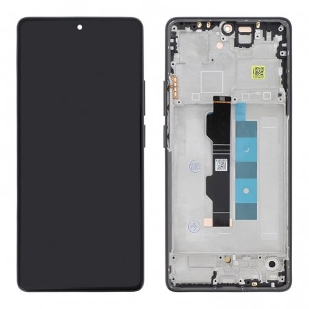 Écran Noir reconditionné avec châssis pour Poco M6 Pro photo 2