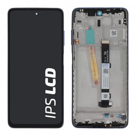 Ecran avec châssis reconditionné pour Xiaomi Poco X3, X3 NFC et X3 Pro Bleu - photo 1