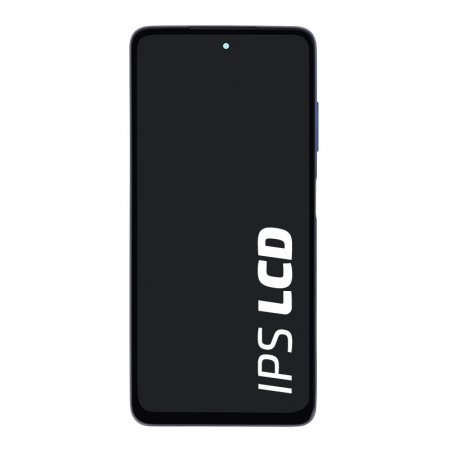 Bloc écran IPS LCD et vitre pré-montés sur châssis pour Xiaomi Poco X3 Pro Bleu_photo 0