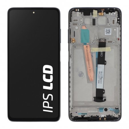 Bloc écran LCD et vitre pré-montés sur châssis pour Xiaomi Poco X3 Noir photo 1