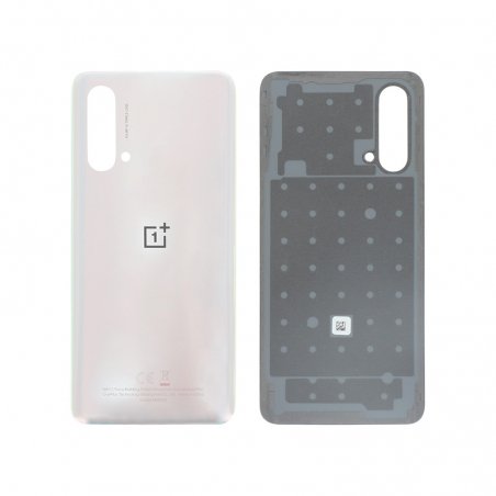 Vitre arrière Argent d\'origine pour OnePlus Nord CE 5G photo 1