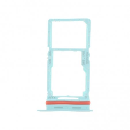 Rack SIM turquoise d\'origine Samsung pour Galaxy A16 photo 1