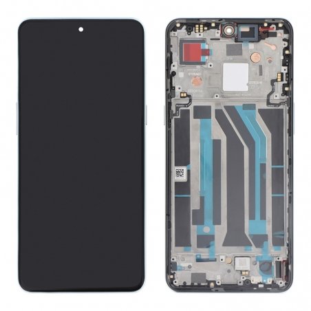 Ecran d\'origine OnePlus avec châssis vert pour OnePlus 10T 5G photo 2