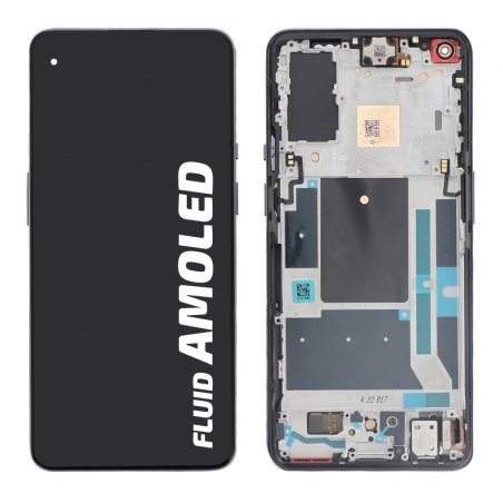 Ecran d\'origine OnePlus avec châssis noir pour OnePlus 9 photo 1