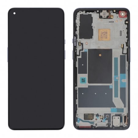 Ecran d\'origine OnePlus avec châssis violet pour OnePlus 9 photo 2