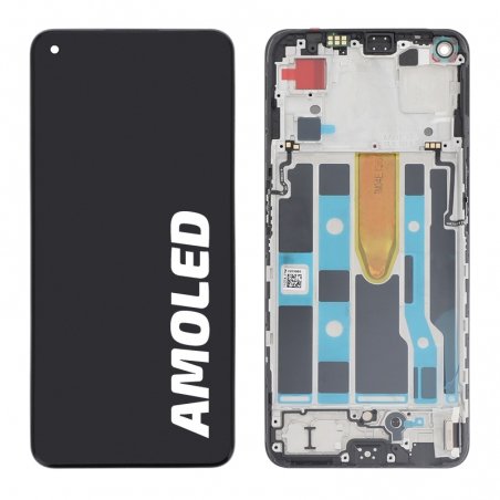 Ecran d\'origine OnePlus avec châssis noir pour OnePlus Nord CE 2 5G photo 1