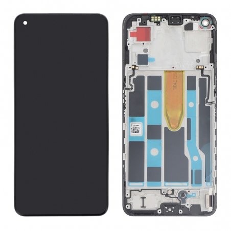 Ecran d\'origine OnePlus avec châssis noir pour OnePlus Nord CE 2 5G photo 2