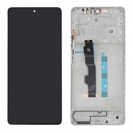 Ecran d\'origine Xiaomi avec châssis blanc pour Xiaomi Redmi note 13 5G photo 2