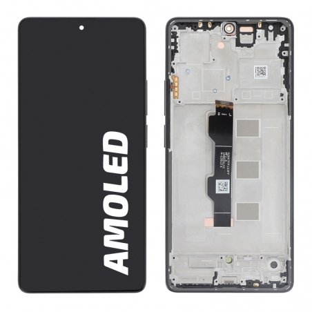 Ecran d\'origine Xiaomi avec châssis noir pour Xiaomi Redmi note 13 Pro 4G photo 1