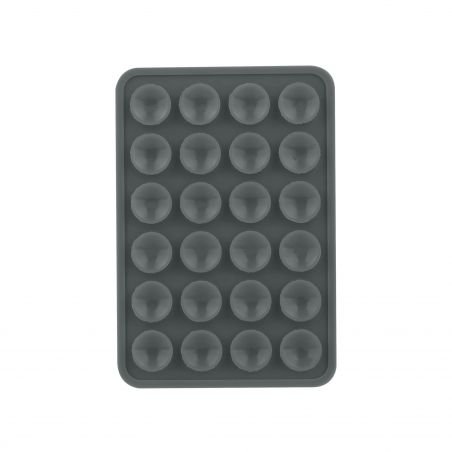 Support téléphone ventouse à coller Gris