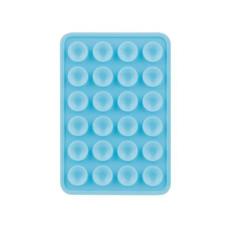 Support téléphone ventouse à coller Bleu