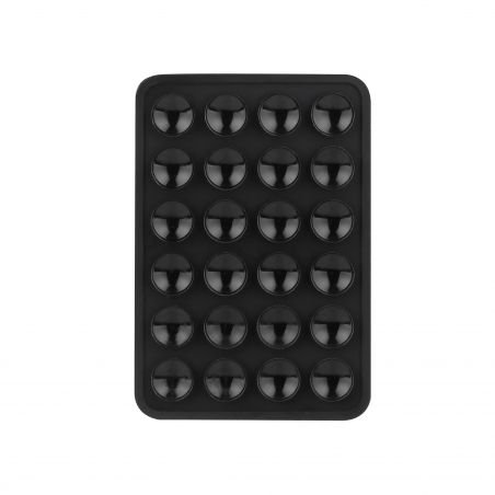 Support téléphone ventouse à coller Noir