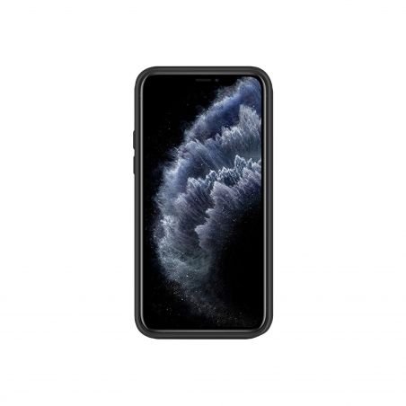 Housse silicone noir pour Samsung Galaxy S25+ avec intérieur microfibres