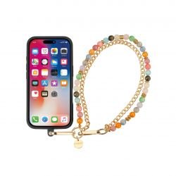 Bracelet chaîne Courte 40cm Maddie Multicolor