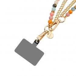 Bracelet chaîne Courte 40cm Maddie Multicolor