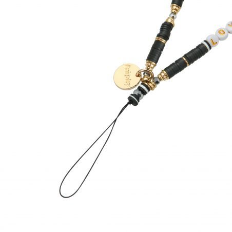 Bracelet chaîne Courte 40cm Dayna Noir