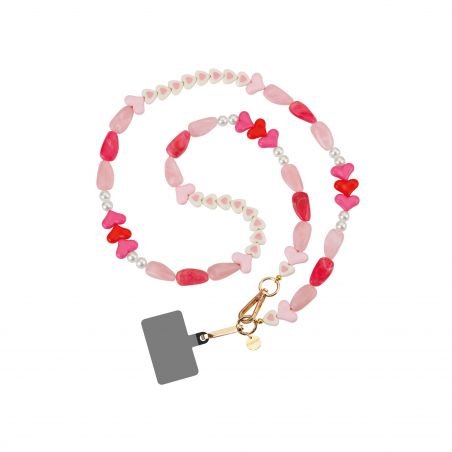 Tour de cou Thalia Rose Longueur 100 cm