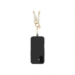 Tour de cou Crystal Blanc Longueur 120 cm