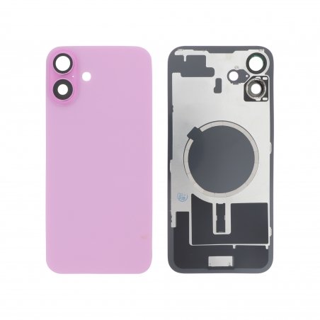 Vitre arrière Rose pour iPhone 16 Plus photo 1