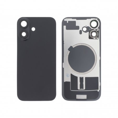 Vitre arrière Noire pour iPhone 16 photo 1