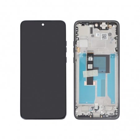 Bloc écran avec châssis d\'origine Motorola pour Moto Edge 50 Neo Gris photo 1