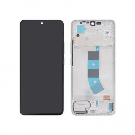 Bloc écran d\'origine avec châssis vert pour Xiaomi Redmi note 13 4G photo 1