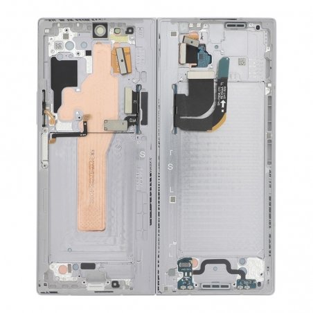 Bloc écran pliant sur châssis d\'origine Samsung pour Galaxy Z Fold 6 Gris photo 2