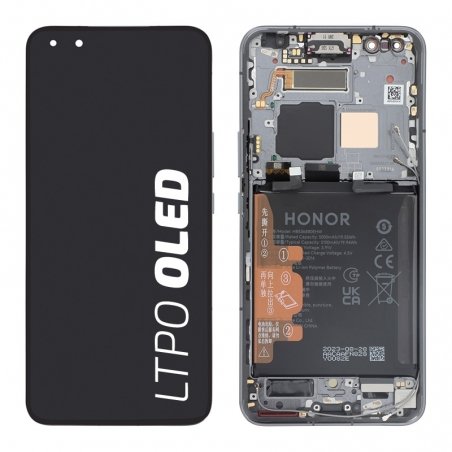 Bloc écran avec batterie d\'origine Honor pour Magic 5 Pro Noir photo 1