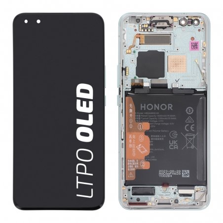 Bloc écran avec batterie d\'origine Honor pour Magic 5 Pro Vert photo 1