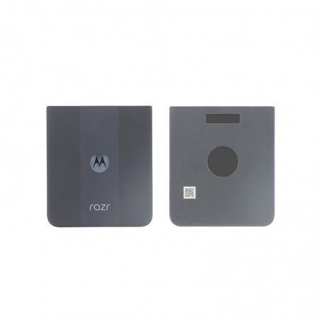Vitre arrière Navy d\'origine Motorola pour Razr 50 Ultra photo 1