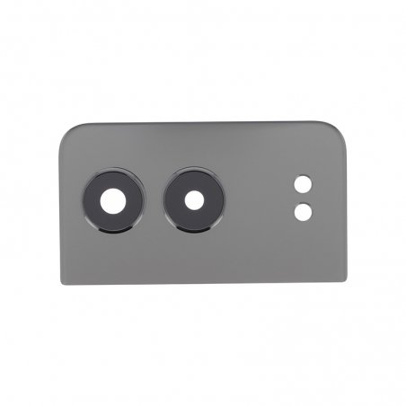 Vitre arrière supérieur Noire d\'origine OnePlus pour Nord 4 photo 1