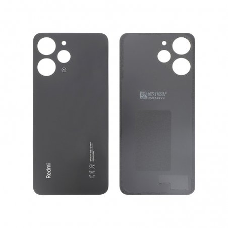 Vitre arrière Noire d\'origine Xiaomi pour Redmi 12 4G photo 1