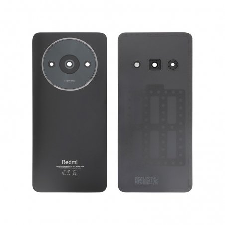Vitre arrière Noire d\'origine Xiaomi pour Redmi A3 photo 1