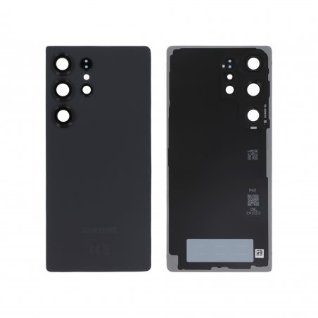 Vitre arrière d'origine Noir Titane pour Samsung Galaxy S25 Ultra photo