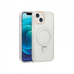 Housse Transparente pour iPhone 16 Pro avec anneau métal rotatif photo 1