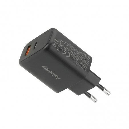 Chargeur 45 Watt USB-A et USB-C Noir photo 4