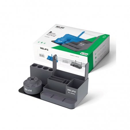 Boite de rangement noir d\'outils de réparation RL-001H photo 2