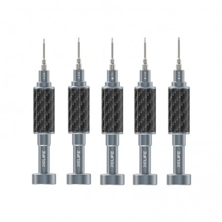 Set de5 tournevis Pro Steel Cannon King Carbon GRIP photo 1