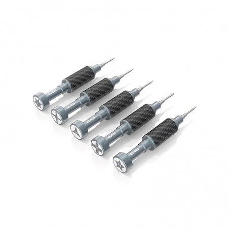 Set de5 tournevis Pro Steel Cannon King Carbon GRIP photo 2