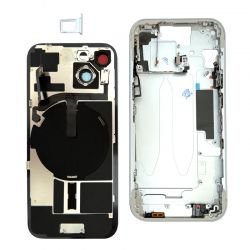 Châssis + vitre arrière pour iPhone 15 Vert