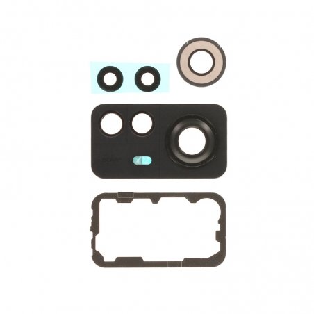 Support et lentilles de protection pour caméras arrière de Xiaomi 12 Pro Noir photo 1