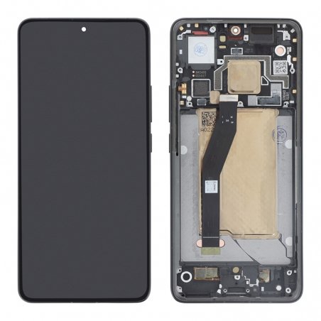 Bloc écran d'origine reconditionné avec châssis noir pour Xiaomi 14 T Pro photo 2