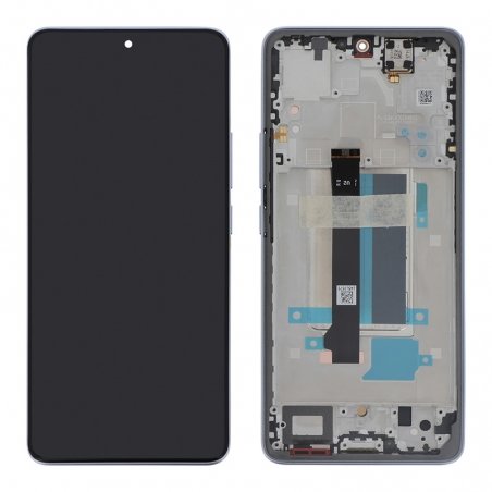 Bloc écran d\'origine avec châssis violet pour Redmi Note 13 Pro+ 5G photo 2