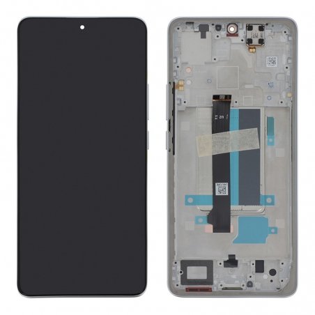 Bloc écran d\'origine avec châssis blanc pour Xiaomi Redmi Note 13 Pro+ 5G photo 2