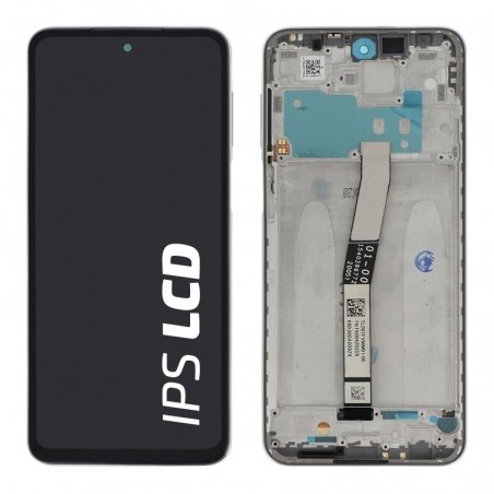 Ecran avec châssis reconditionné pour Xiaomi Redmi Note 9S Blanc - photo 1